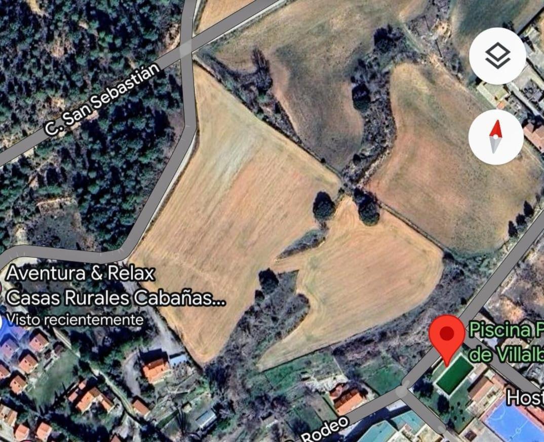 Aventura & Relax Cabanas Pena La Higuera Villalba de la Sierra Kültér fotó